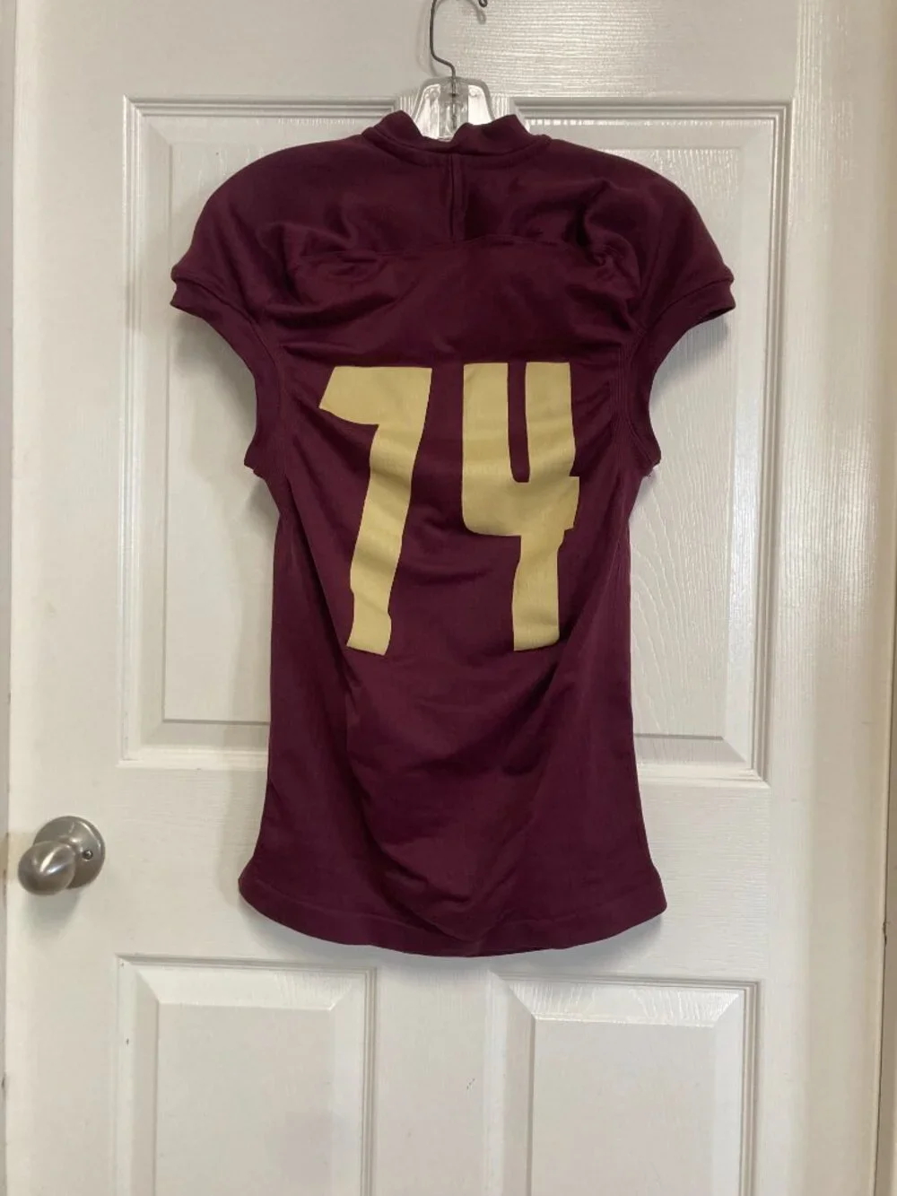ADDIDAS Jersey Texas State Bobcats Sun Belt Conference #74 maroon size Large men